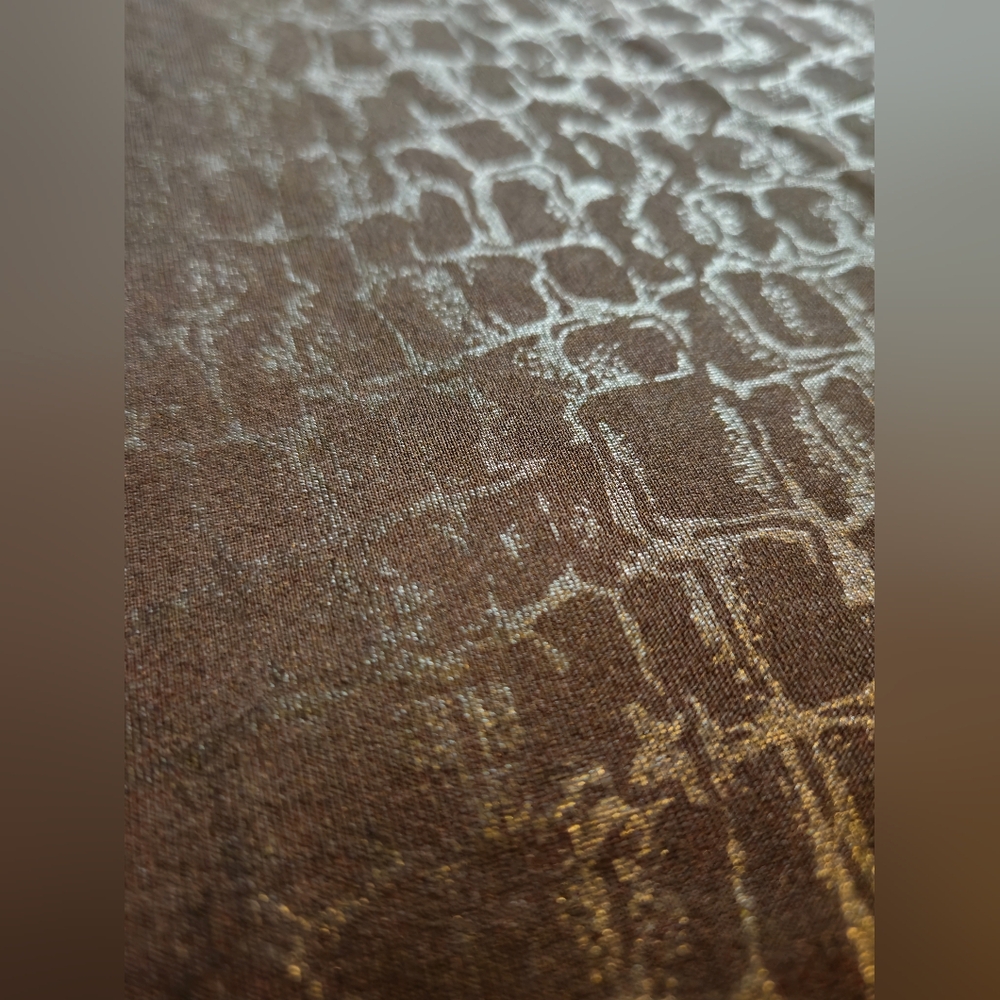 Fashion Bug Black Snake Skin And  Lace Camisole - Picture 4 of 8